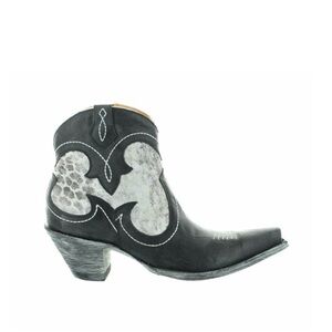 Old Gringo “Up & Up” Black and Blue-gray Ankle Booties
